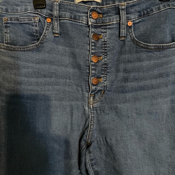 Madewell Jeans light Denim 10” high rise skinny - Picture 5 of 10